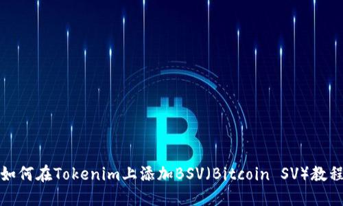 如何在Tokenim上添加BSV（Bitcoin SV）教程
