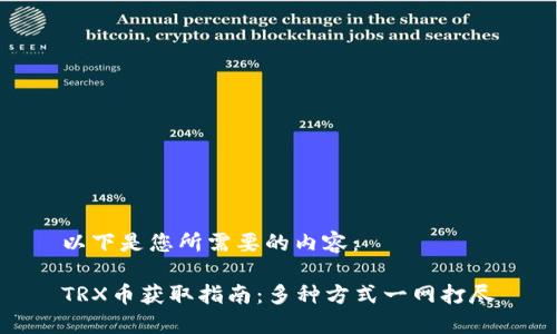 以下是您所需要的内容：

TRX币获取指南：多种方式一网打尽