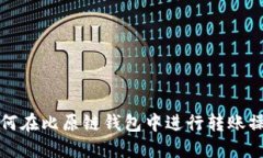 如何在比原链钱包中进行